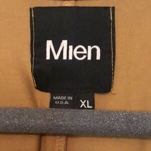 Mien, Women Size XL, Lagenlook Minimalistic Dress, USA made, Pockets, Turmeric